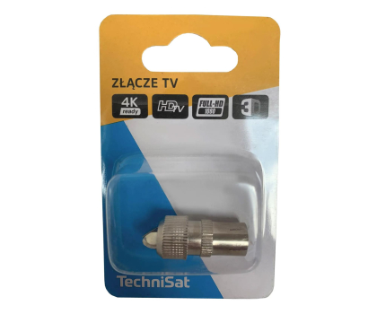 Kabel antenowy TechniSat ZŁĄCZE TV ŹEŃSKIE METALOWE